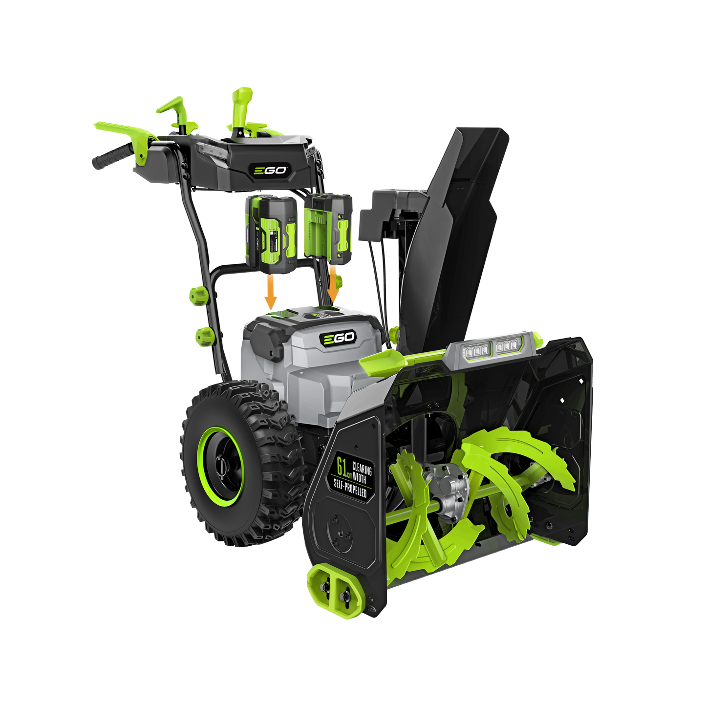 EGO 56V 61CM 自走式2段式スノーブロワー